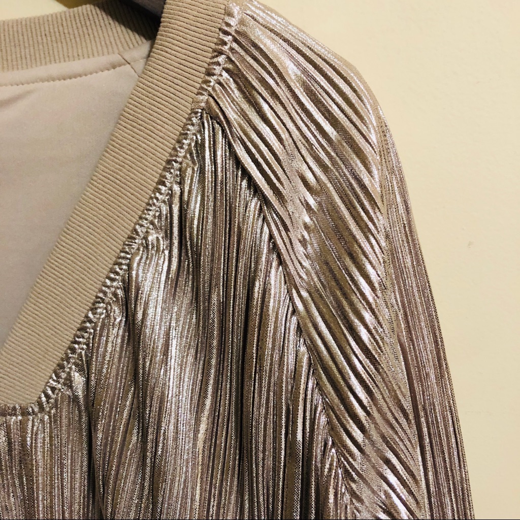 Rose Gold Gold Jacket